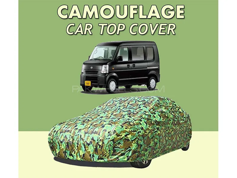 Nissan Clipper 2007-2023 Top Cover | Camouflage Design Parachute | Double Stitched | Dust Proof | Wa