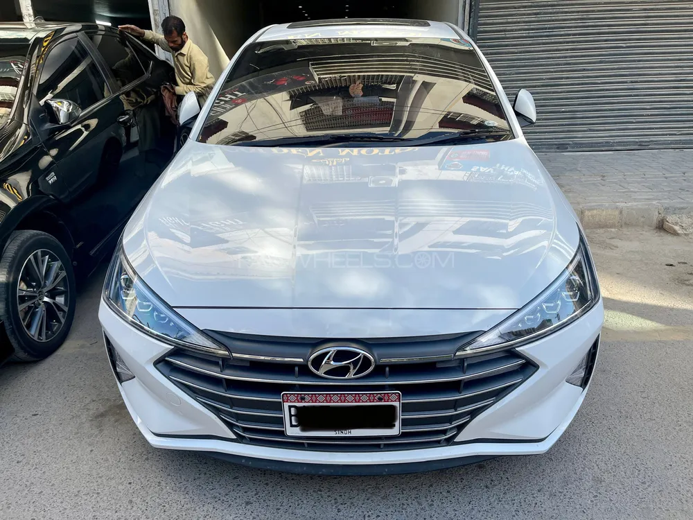 Hyundai Elantra GL 2022 for sale in Karachi | PakWheels