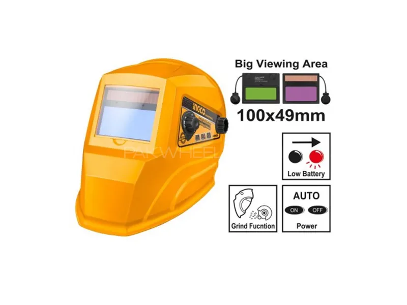 Ingco Auto Darkening Welding Helmet AHM006 Image-1
