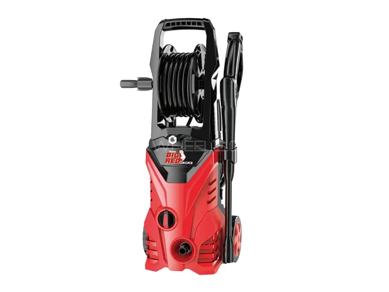 Big Red Electric High Pressure Car Wash Solar Panels Washer System 1600w Image-1