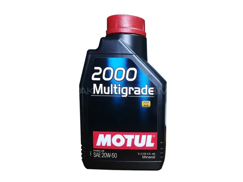 Motul Engine Motor Oil 2000 Multigrade 20w-50 1L Image-1