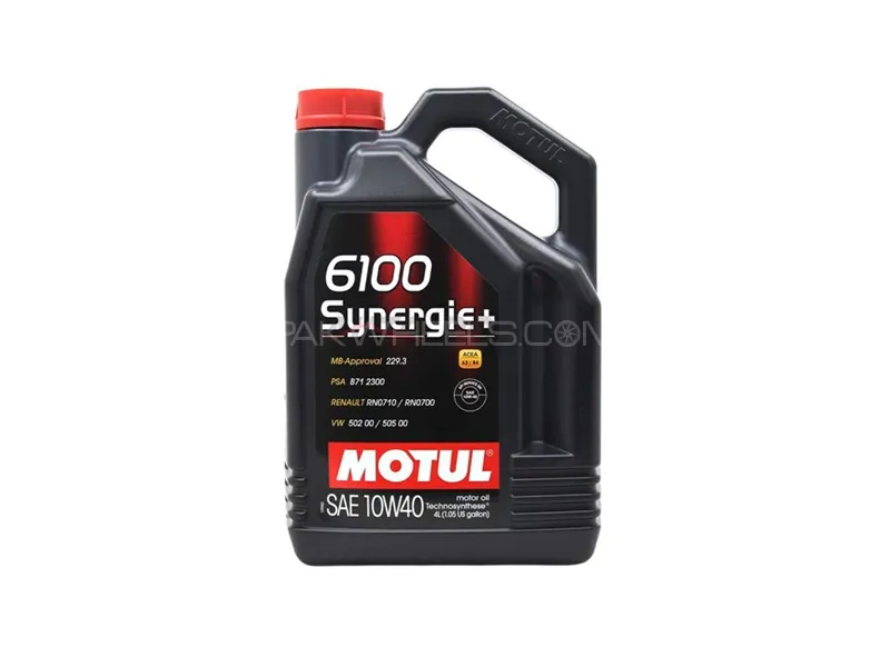 Motul Engine Motor Oil 6100 Synergie+ 10w-40 4L
