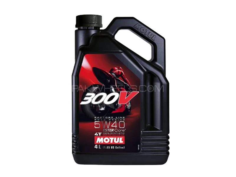 Motul Engine Oil 300v Factoryline Road Racing 5w-40 4L