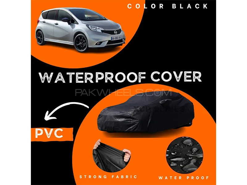 Nissan Note 2020-2023 Polymer Coated Top Cover | Waterproof | Double Stitched | Black  Image-1