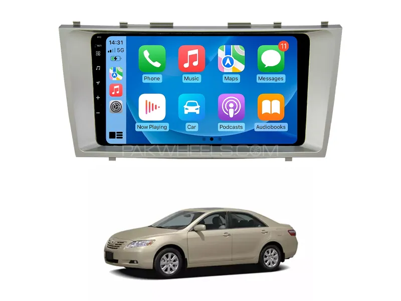 Toyota Camry 2007 Android Screen Panel IPS Display 9 inch - 1 GB Ram/16 GB Rom