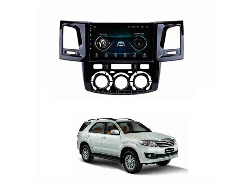 Toyota Fortuner 2013-2015 Android Screen Panel IPS Display 9 inch - 2 GB Ram/32 GB Rom Image-1