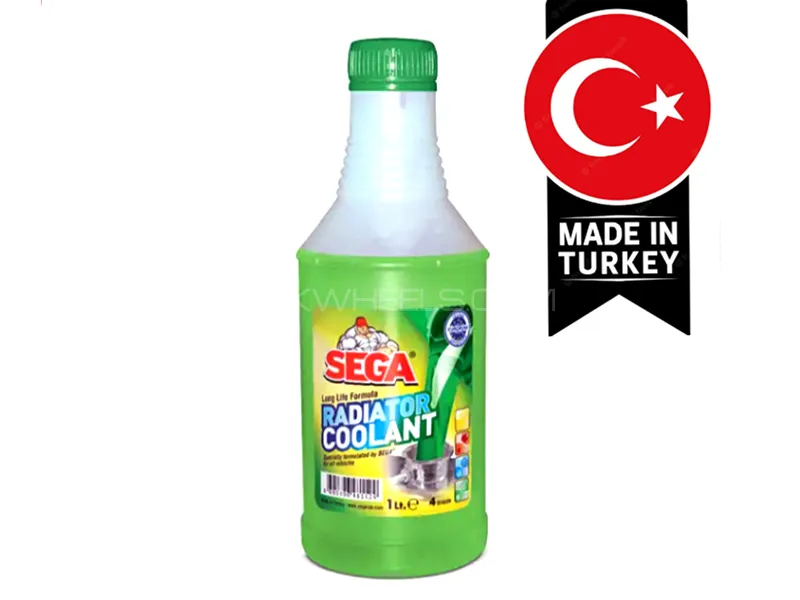 Sega Radiator Coolant Made in Turkey - Green - 1 Litre  Image-1