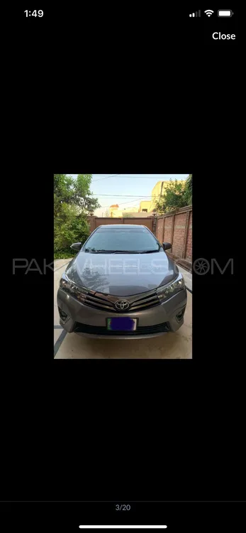 Toyota Corolla 2015 for Sale in Faisalabad Image-1