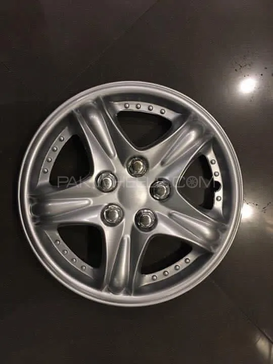 Silver  Wheel Covers Image-1
