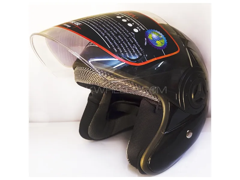 RT Primax Half Face Motor Cycle Helmet - Bike Helmet  Image-1