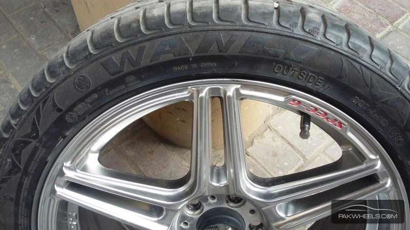Lenzo rims and tyres for Toyota Grande For Sale Image-1
