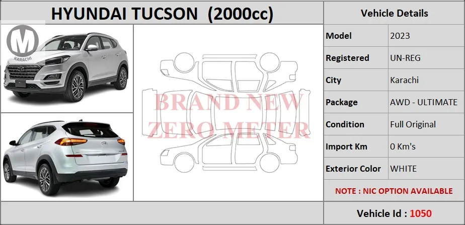 Hyundai Tucson 2023 for Sale in Karachi Image-1