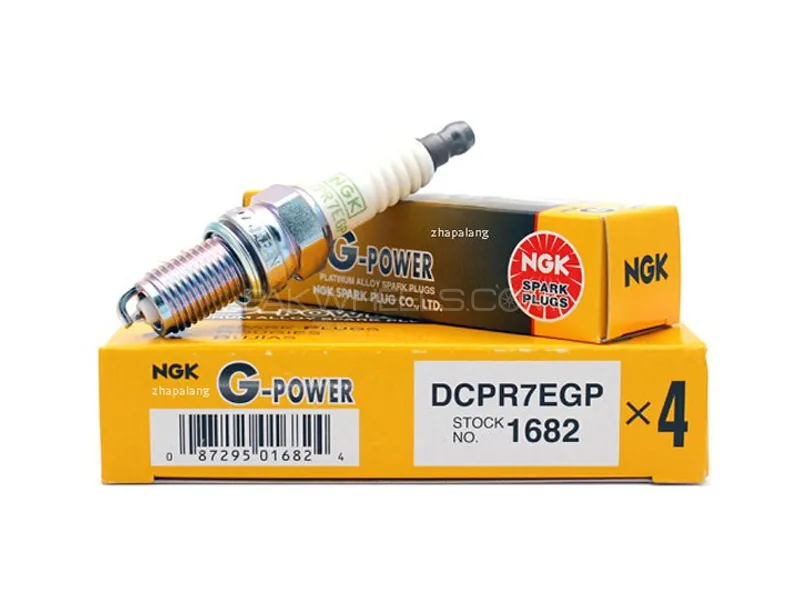 Power Platinum Spark Plugs DCPR7EGP - 4 Pcs Image-1