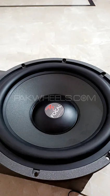 Focal polyglass woofer speaker amplifier component car audio Image-1