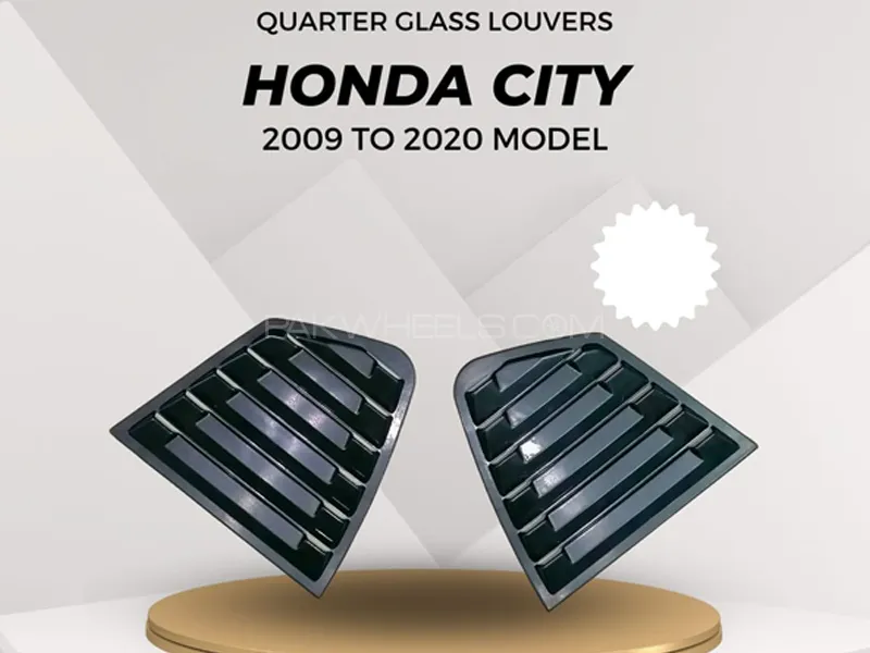 Honda City 2009-2020 Side Glass Louvers 2pcs