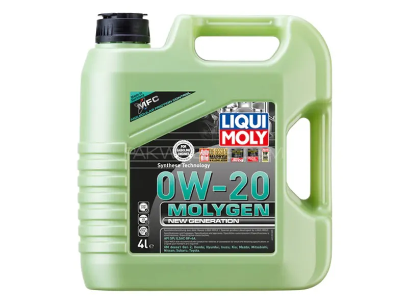 Liqui Moly Molygen New Generation Fully Synthetic  0W-20 Engine Oil - 4 Litre Image-1