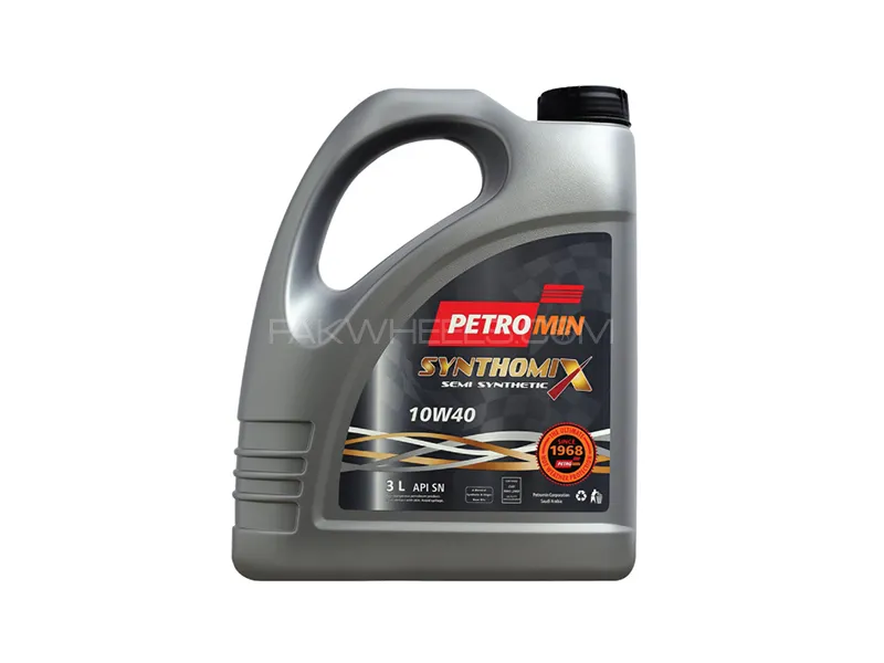 Petromin Synthomix 10W-40 SN Engine Oil - 3L Image-1
