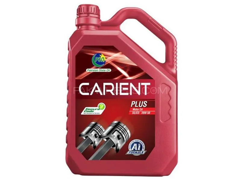 PSO Carient Plus Motor Oil 20W-50 SG/CD With AI Formula Engine Oil -  1L  Image-1