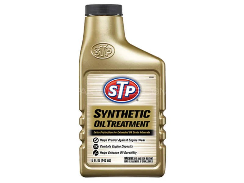 STP Synthetic Oil Treatment Oil Additive And Motor Oil - 300ml Image-1