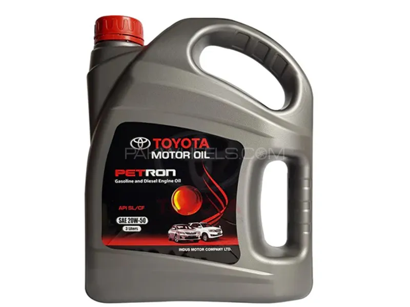 Toyota Genuine Petron 20W-50 Engine Oil - 3L Image-1