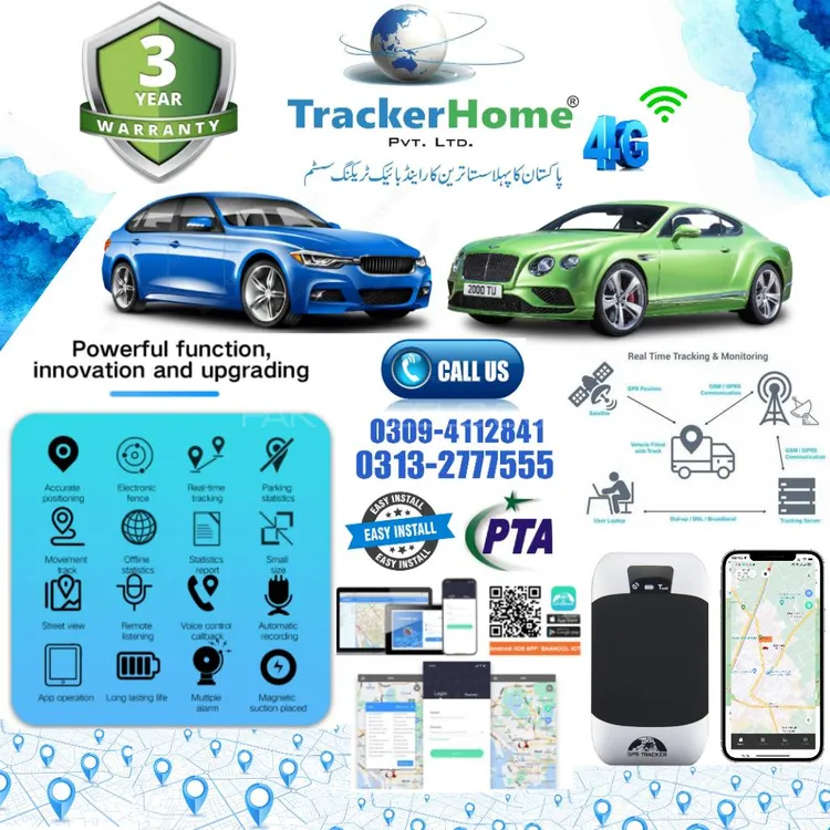Gps|Car|Tracker|PTA| APPROVED DEVICES 3 YEARS DEVICE WARRANT Image-1