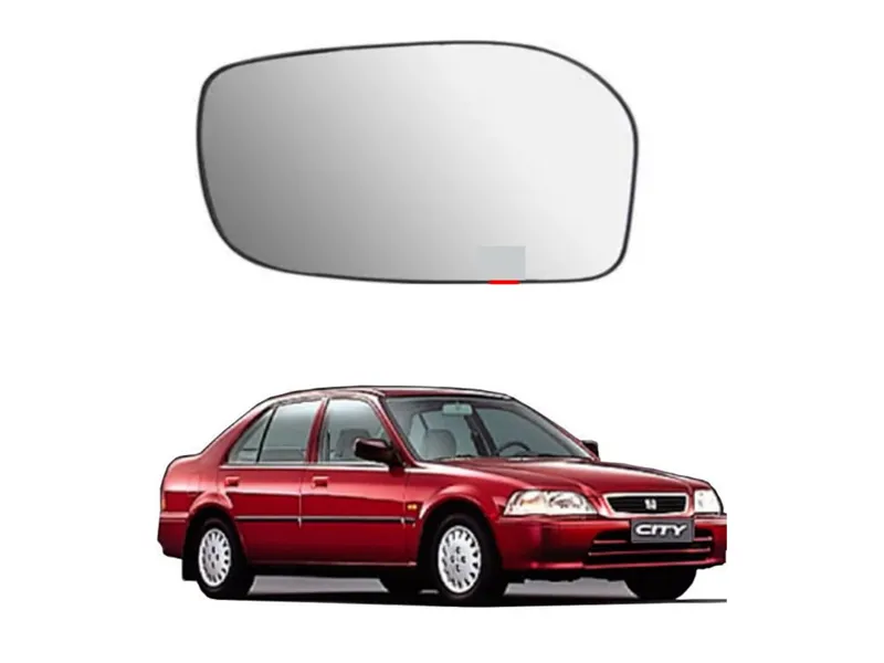 Honda City 2000 SX Side Mirror Reflective Glass 1pc RH Image-1