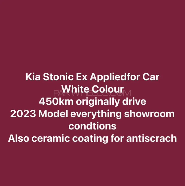 KIA Stonic 2023 for Sale in Faisalabad Image-1