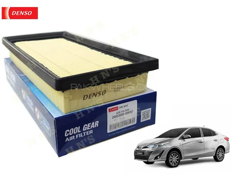 Toyota Yaris 2018-23 Denso Genuine Cool Gear Air Filter - 17801-0Y044 Image-1