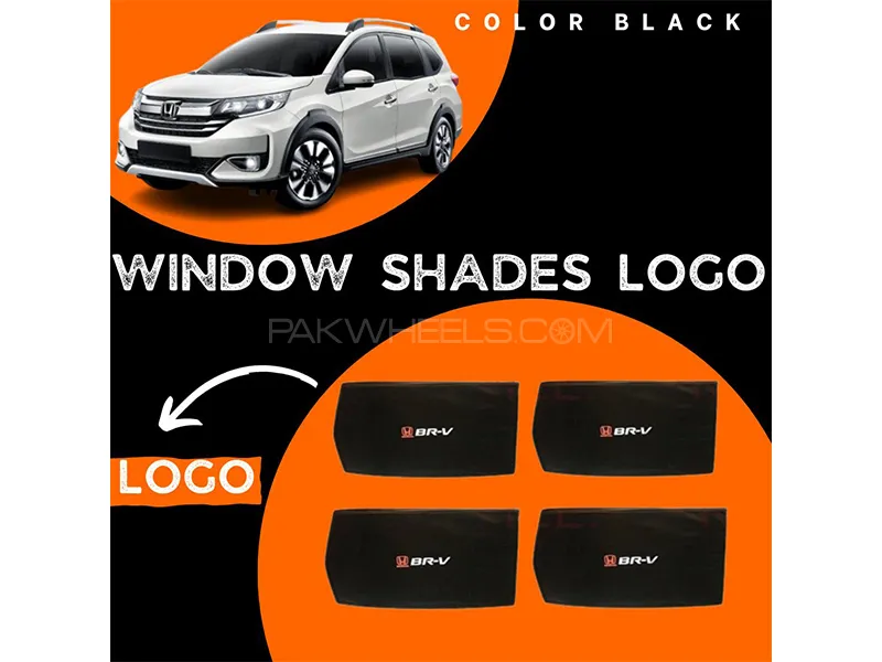 Honda BRV 2019-2023 Car Door Logo Shades - 4 Pcs