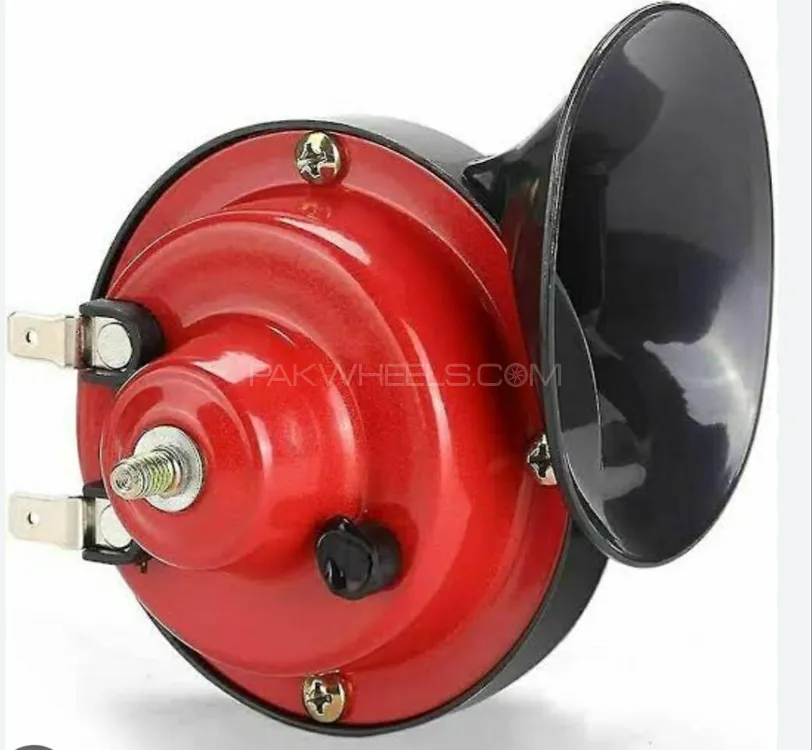 Horn Car LOUD (Set) Original JAPANESE (kabuli) . TESTED. Image-1