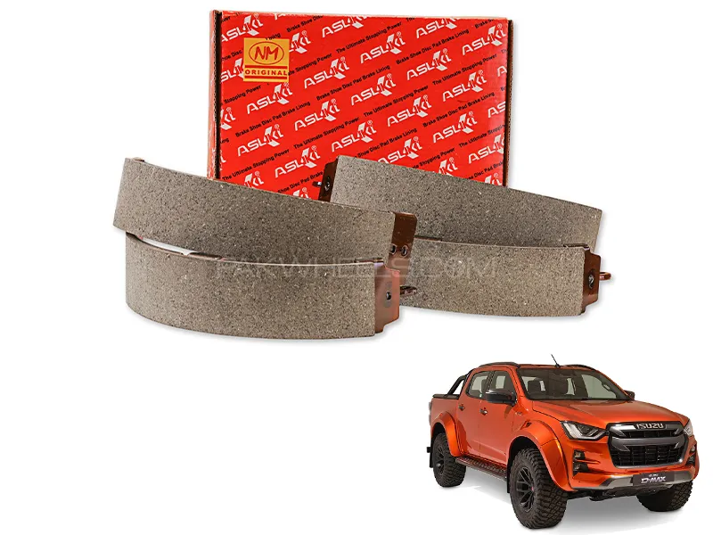 Isuzu Pickup Asuki Rare Brake Shoe   -286 Image-1