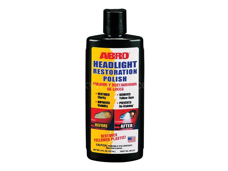ABRO Headlight-Restoration Polish - 237 ml - HR-237