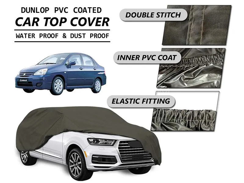 Suzuki Liana 2006-2014 Top Cover | DUNLOP PVC Coated | Double Stitched | Anti-Scratch  