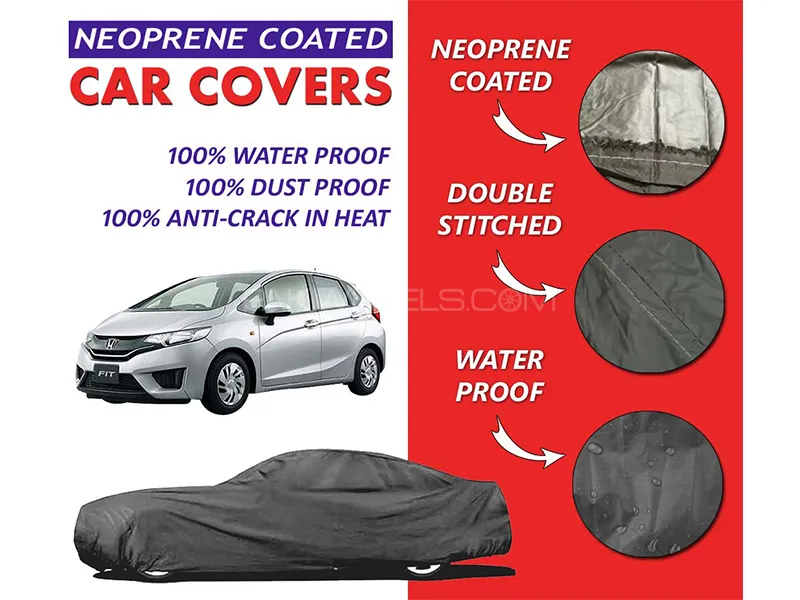 Honda Fit 2007-2023 Top Cover | Neoprene Coated Inside | Ultra Thin & Soft | Water Proof   Image-1