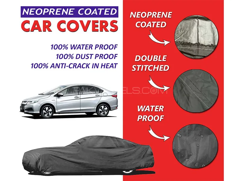 Honda Grace 2014-2020 Top Cover | Neoprene Coated Inside | Ultra Thin & Soft | Water Proof   Image-1