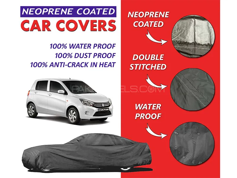 Suzuki Cultus 2017 - 2023 Top Cover | Neoprene Coated Inside | Ultra Thin & Soft | Water Proof   Image-1