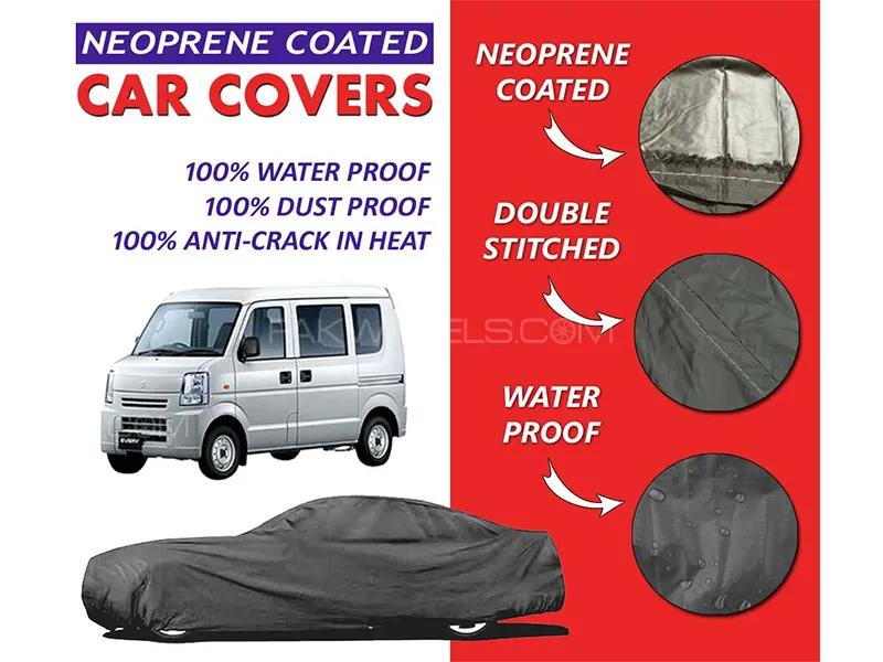 Suzuki Every 2005-2023 Top Cover | Neoprene Coated Inside | Ultra Thin & Soft | Water Proof   Image-1