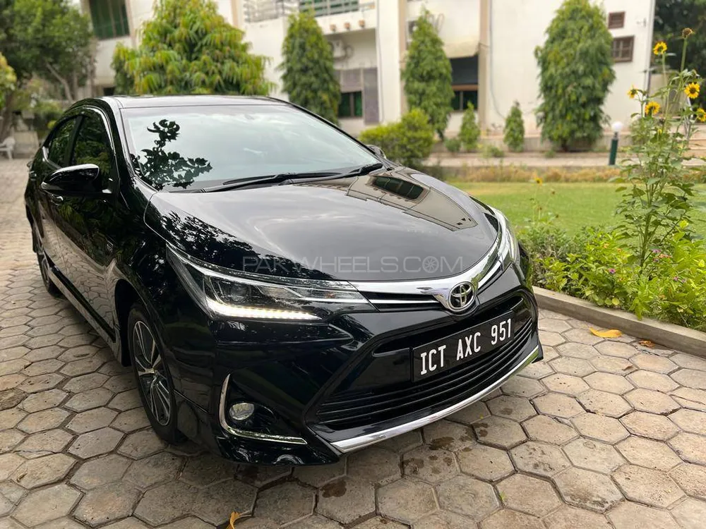 Toyota Corolla Altis Grande X CVT-i 1.8 Black Interior 2021 for sale in ...