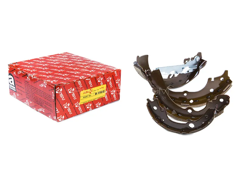 Toyota COS 90 Asuki Red Front Brake Shoe - A-2255 Image-1