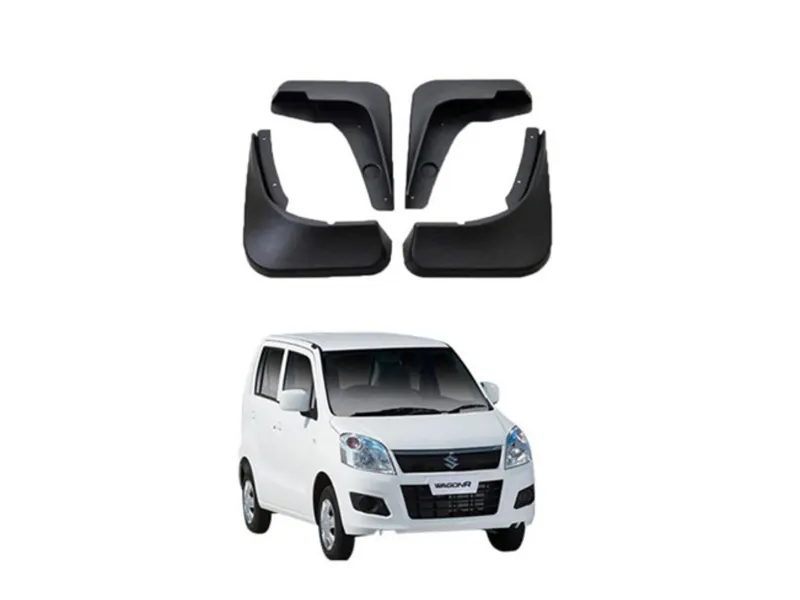 Suzuki Wagon R 2014-2023 Mud Flap Splash Guard Set  Image-1