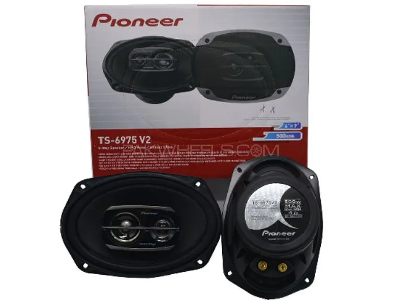 Pioneer TS-6975 V2 Pair 6”x 9” 3-Way Champion Series Speaker Peak 500 Watt Image-1