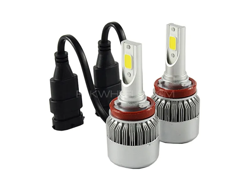 C6 LED Head light Bulbs 9005 Image-1