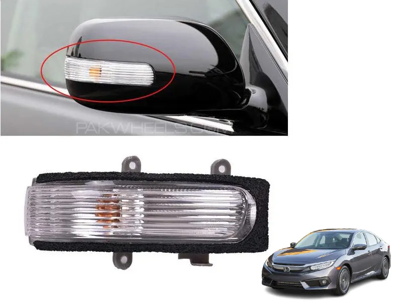 Honda Civic 2016-2022 QXP Side Mirror Light - LH