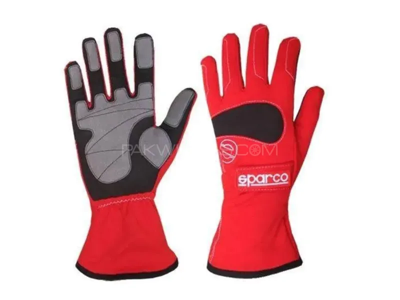 Car Racing Gloves Large Red Image-1