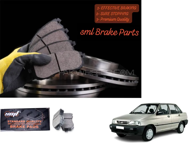 Kia Classic 2000-2005 Front Disc Brake Pad - SML Brake Parts - Advanced Braking
