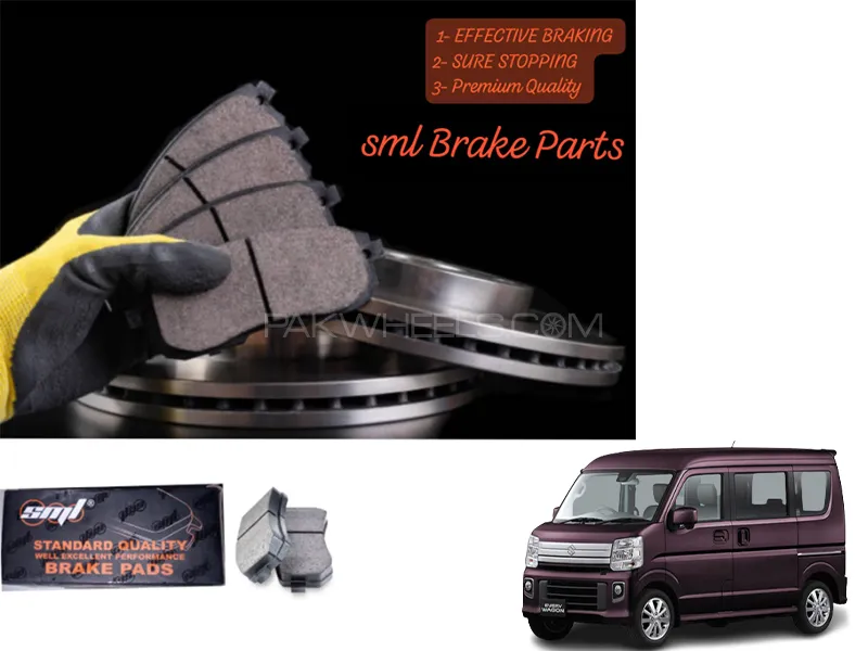 Suzuki Every 2005-2023 Front Disc Brake Pad - SML Brake Parts - Advanced Braking Image-1
