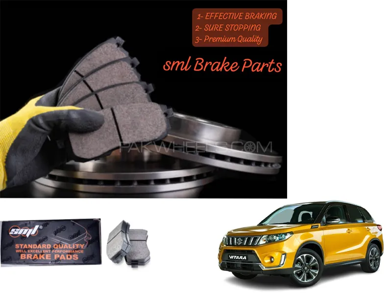 Suzuki Vitara 2018-2022 Front Disc Brake Pad - SML Brake Parts - Advanced Braking