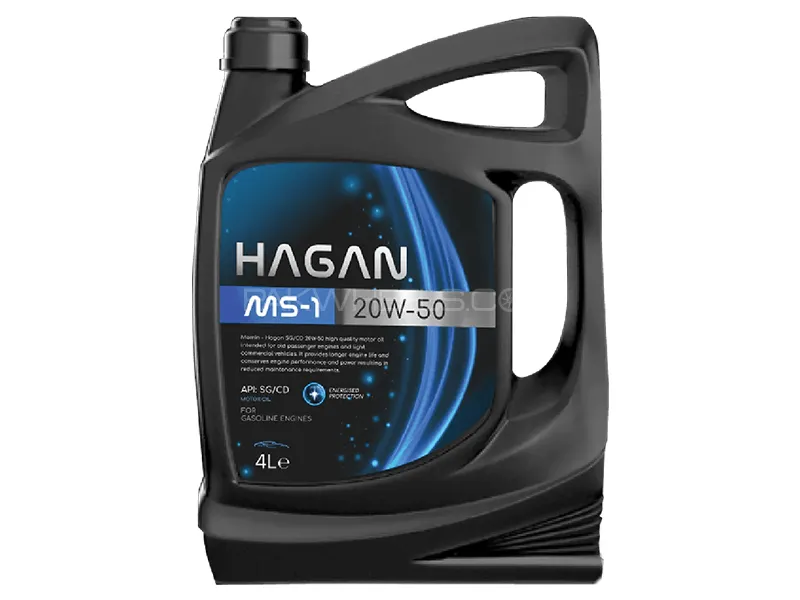 Hagan Engine Motor Oil MS1 20w50 SG/CD 4L Image-1