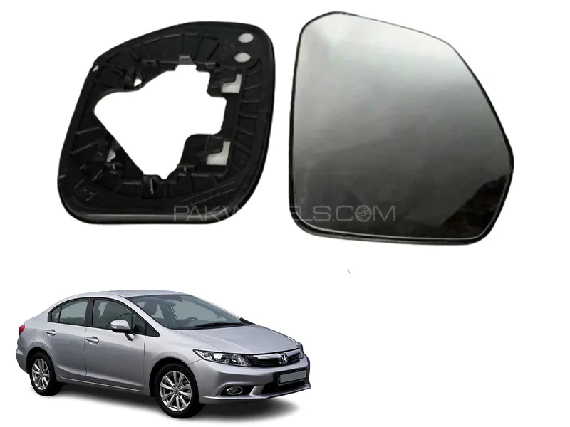 Honda Civic 2012-2017 Side Mirror Glass Plate -LH