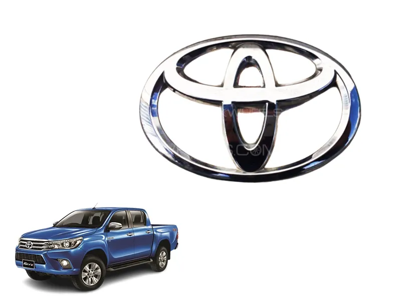 Toyota Hilux Revo 2016-2021 Front Grill Logo  Image-1
